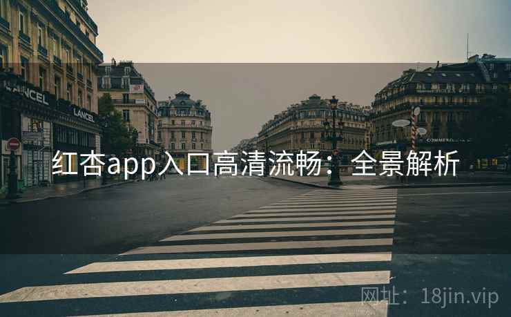 红杏app入口高清流畅：全景解析