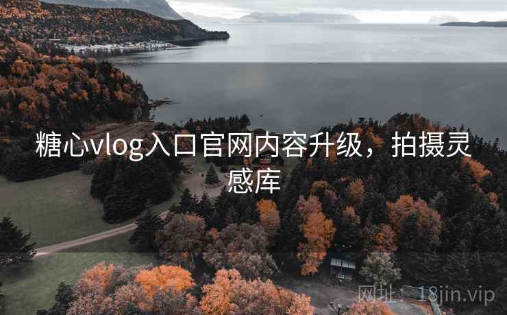 糖心vlog入口官网内容升级，拍摄灵感库